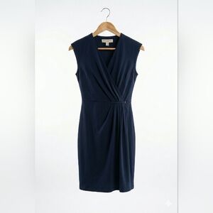Michael Kors Navy Wrap Mini Dress~Size Small